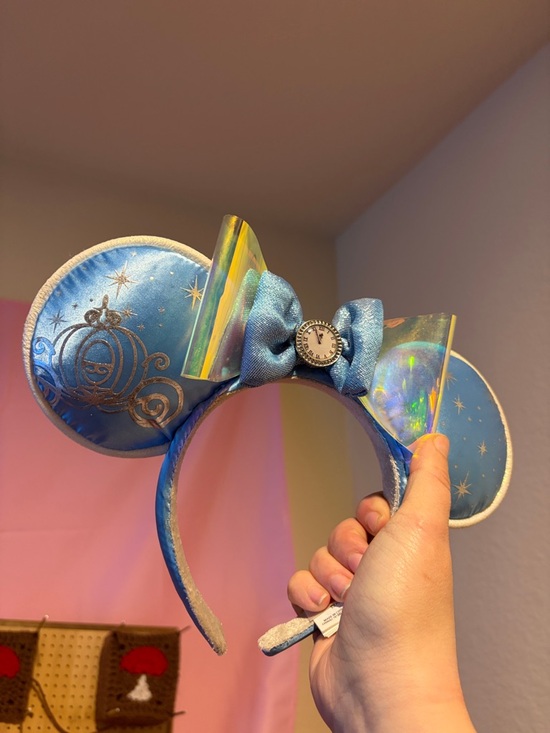 Disney Other - Blue Cinderella Disney Ears